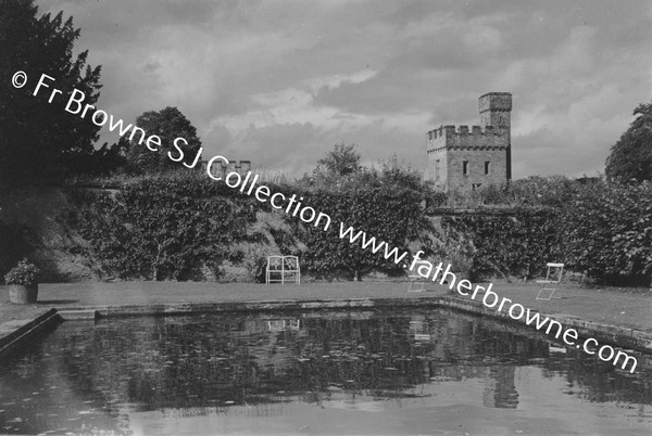 LISMORE CASTLE  THE SWIMMING POOL